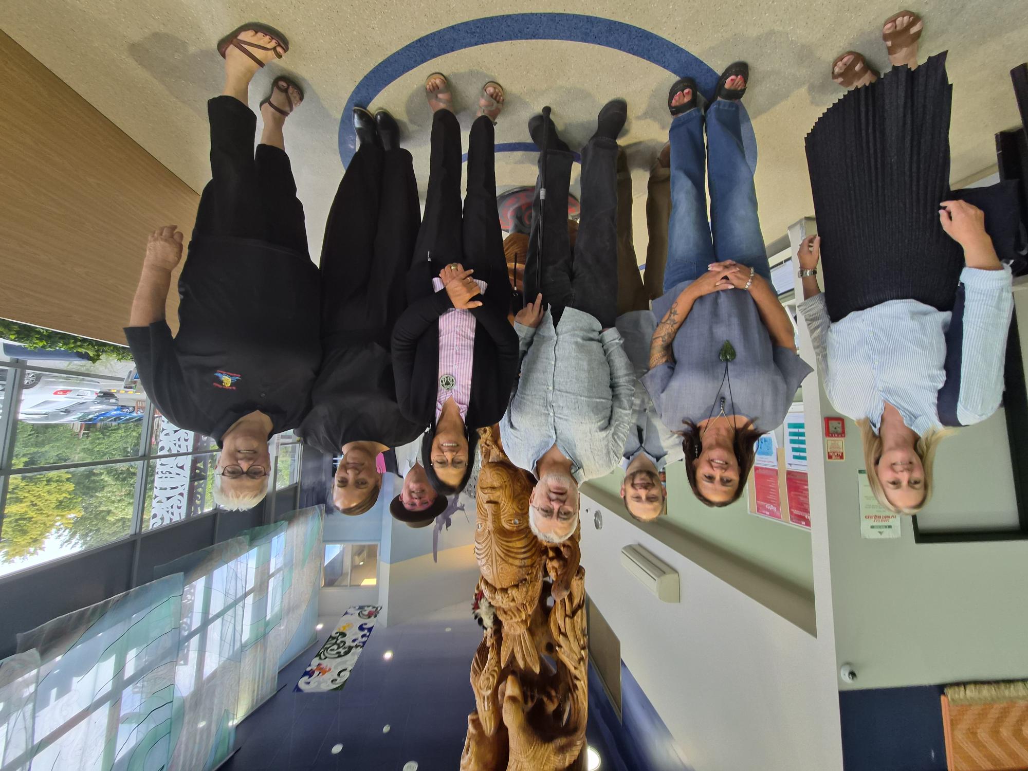 HWT leadership visit to Te Kōhao Health in Kirikiriroa.